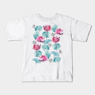 Waterlily buds Kids T-Shirt